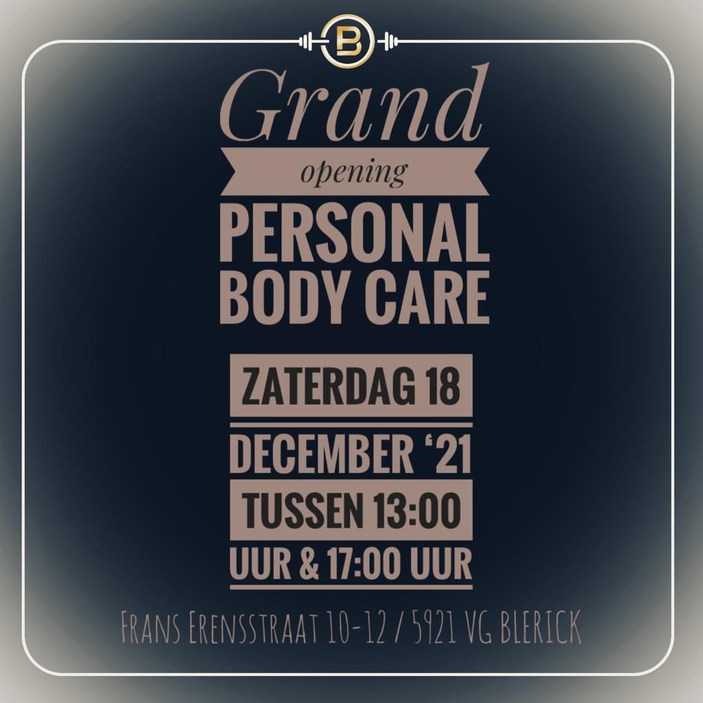 NIEUW Personal Body Care in Venlo